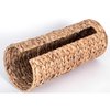 Vintiquewise Wicker Water Hyacinth Tall Toilet Tissue Paper Holder for 4 wide rolls QI003358